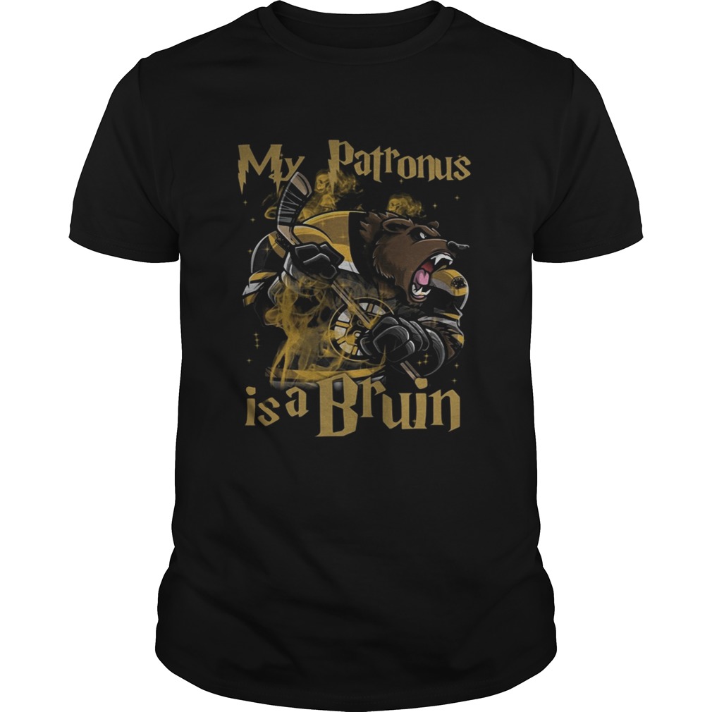 My Patronus is a Bruin Funny Harry Potter film lovers Boston Bruins shirt