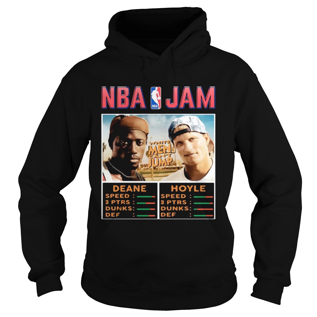 NBA Jam Deane Hoyle White men cant jump Hoodie