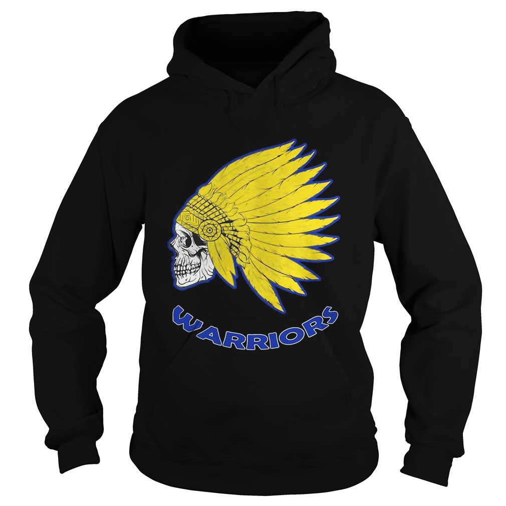 Native American Skull Golden State Warriors Shirt Hoodie