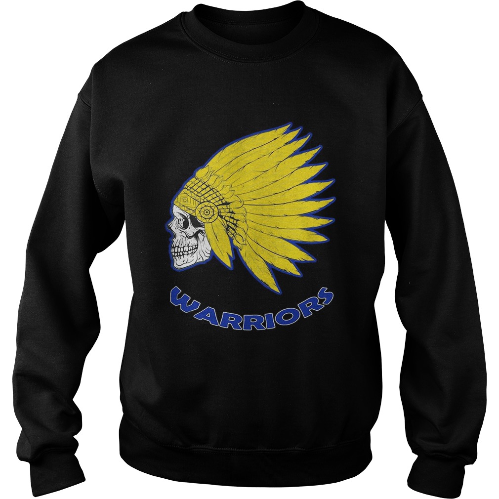 Native American Skull Golden State Warriors Shirt Sweatshirt