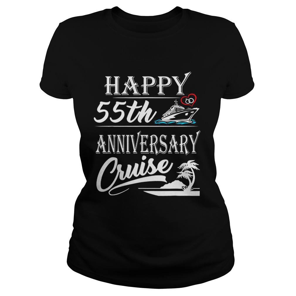 Nice Happy 55th Anniversary Cruise Classic Ladies
