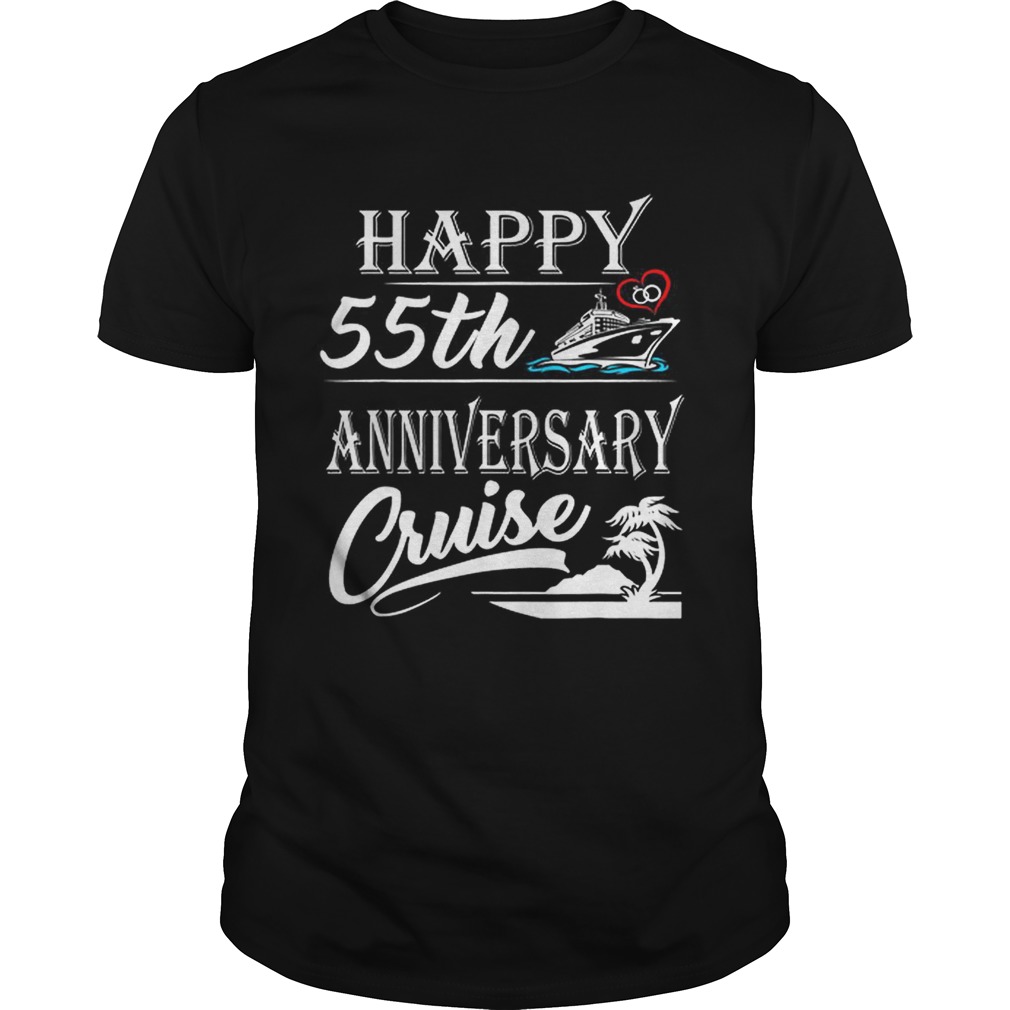 Nice Happy 55th Anniversary Cruise shirt