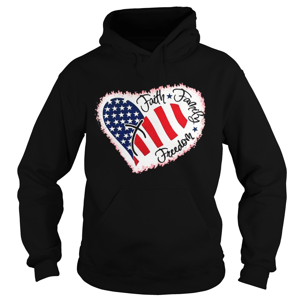 Official Faith Familly Freedom American Flag Shirt Hoodie