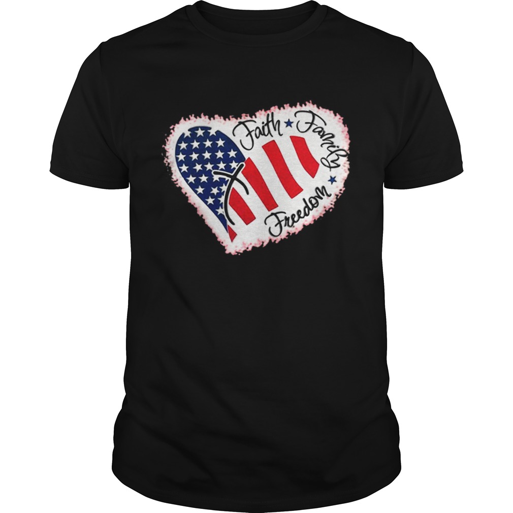 Official Faith Familly Freedom American Flag Shirt