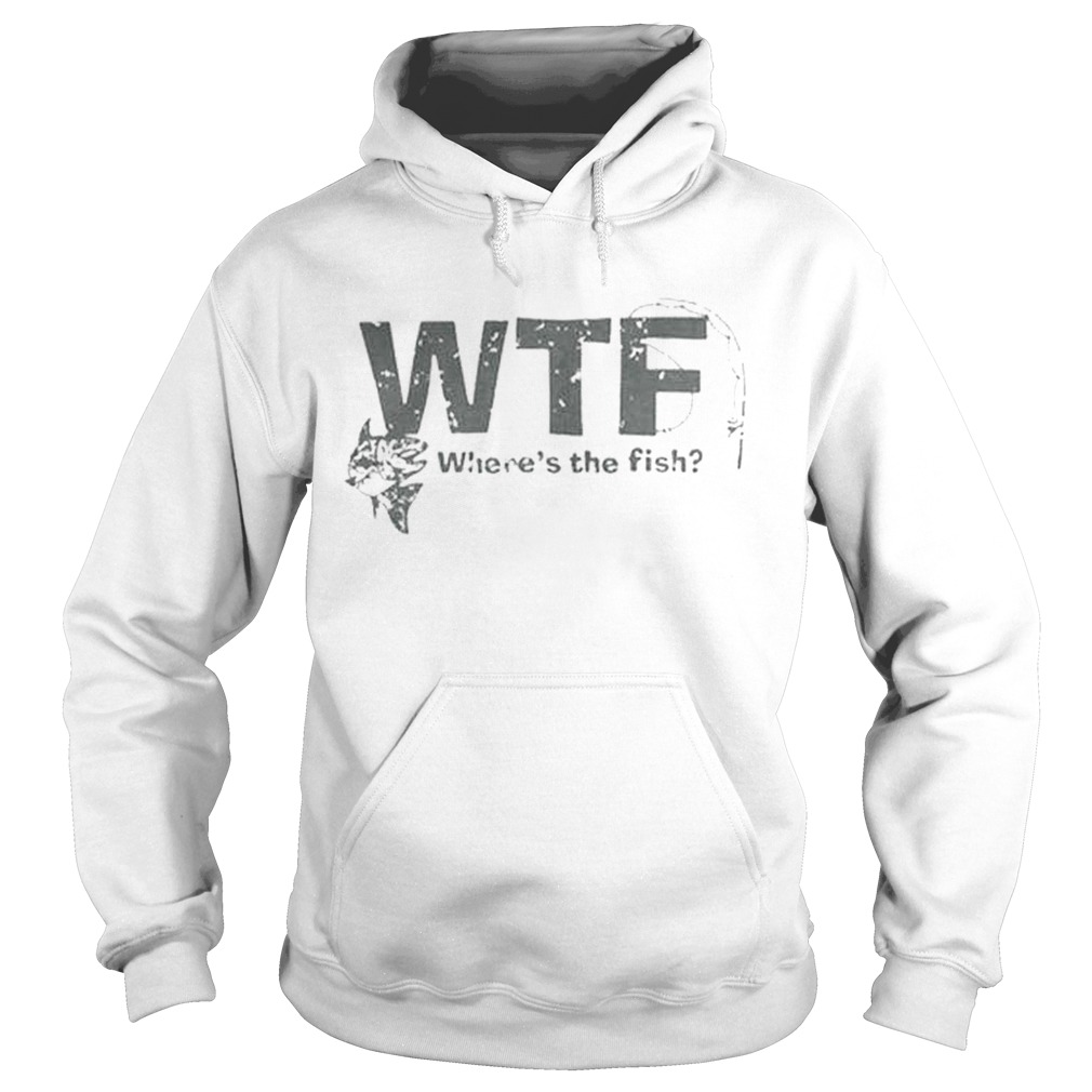 Official WTF Wheres The Fish Shirt - Trend Tee Shirts Store