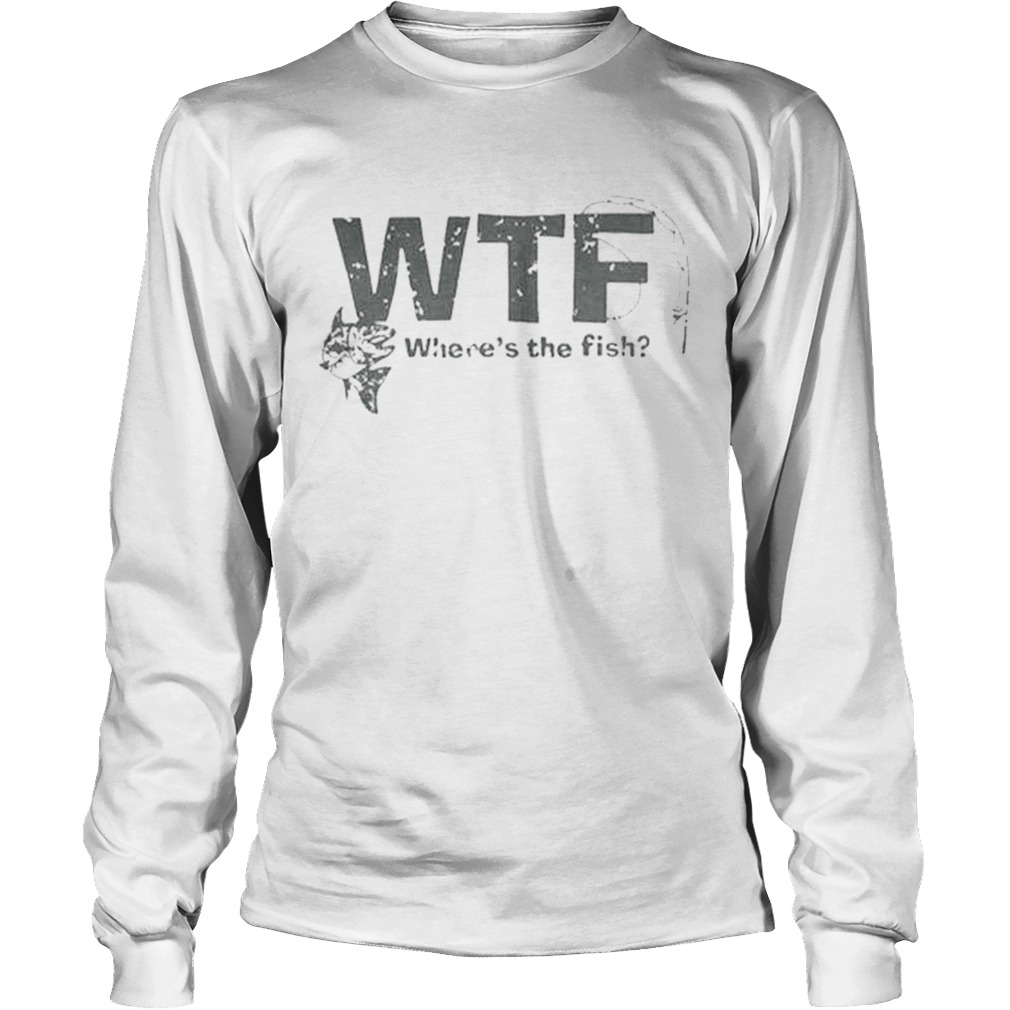 Official WTF Wheres The Fish Shirt - Trend Tee Shirts Store