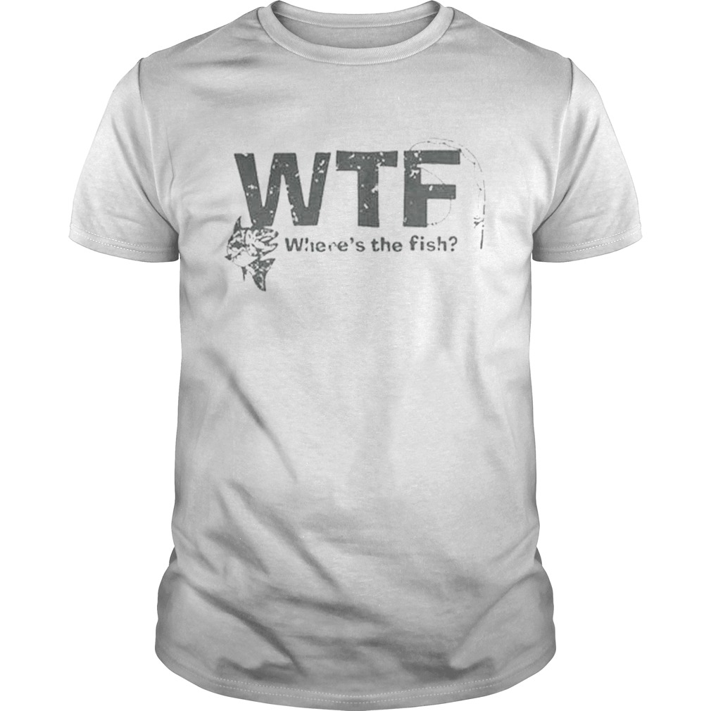 Official WTF Wheres The Fish Shirt - Trend Tee Shirts Store