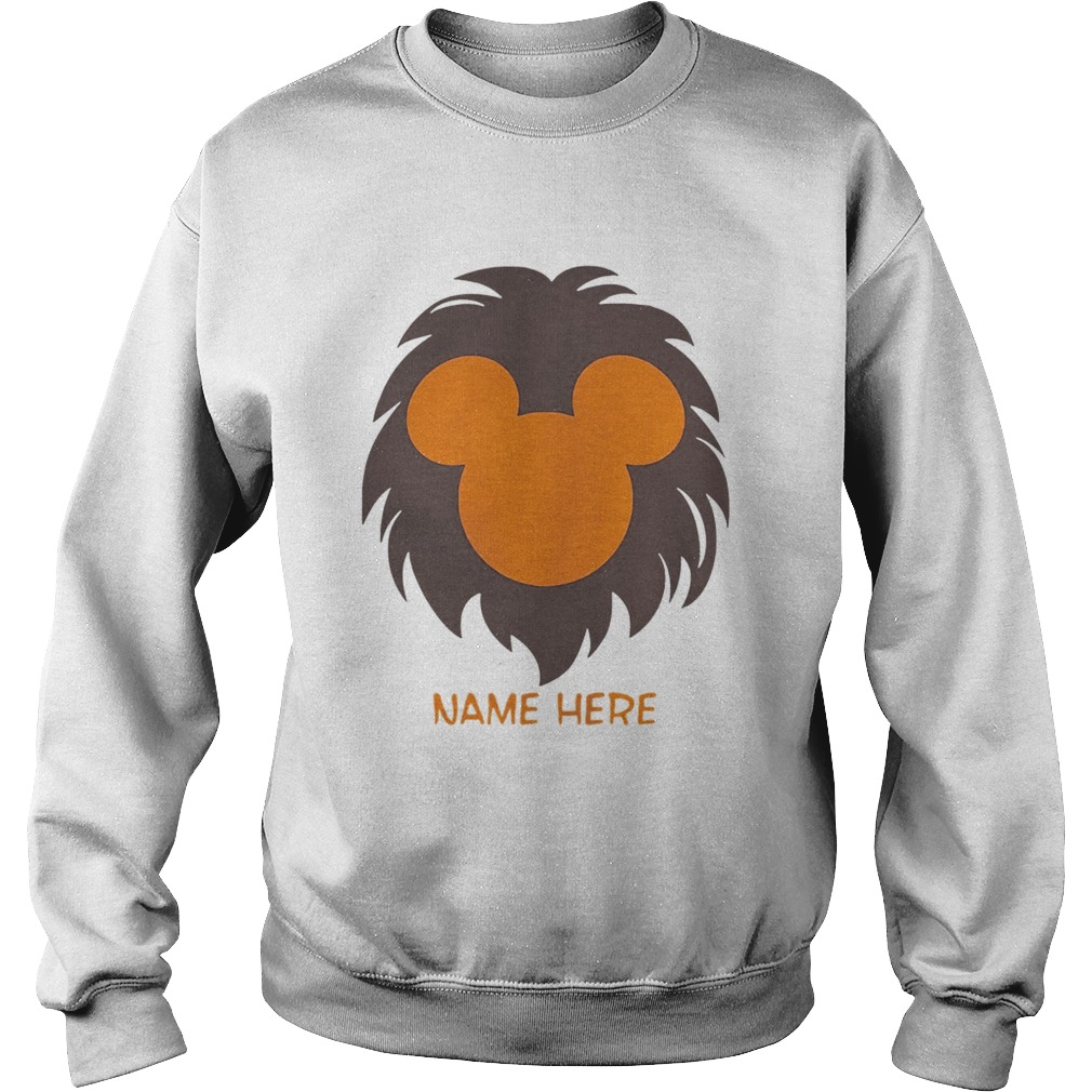 Personalized Disney Lion King Family Funny Gift TShirt Sweatshirt
