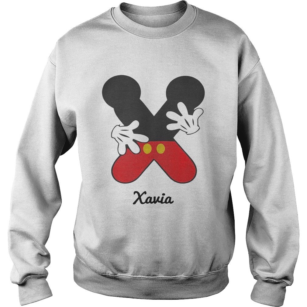 Personalized Name X Begins Mickey Hat Funny TShirt Sweatshirt