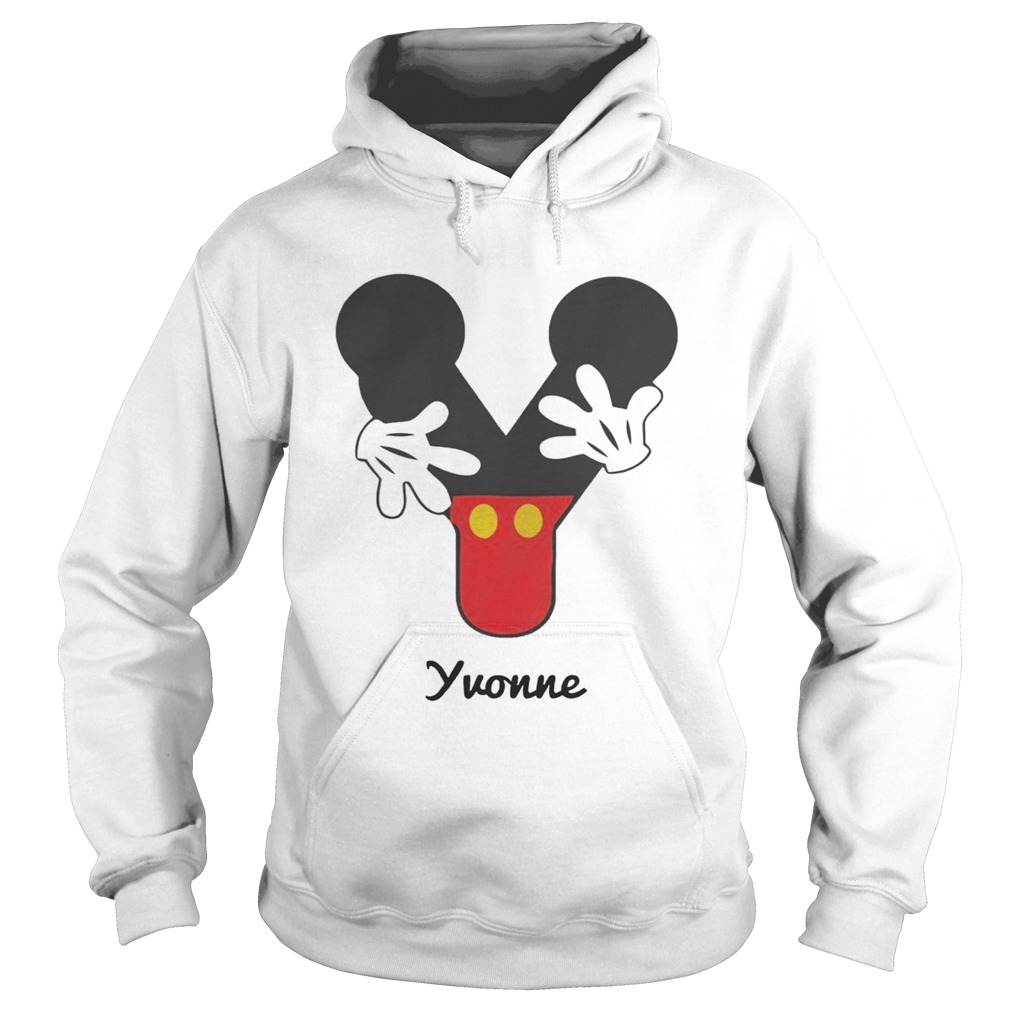 Personalized Name Y Begins Mickey Hat Funny TShirt Hoodie