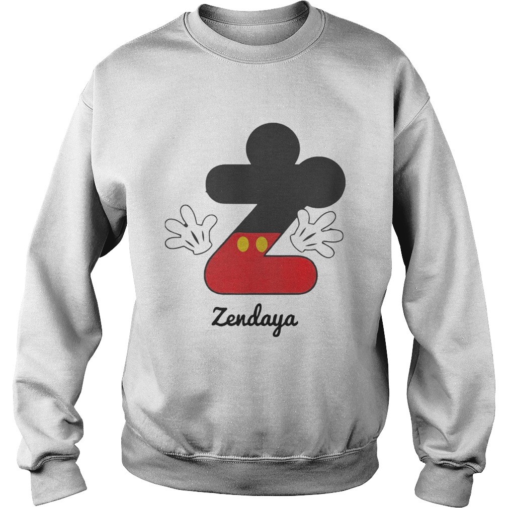 Personalized Name Z Begins Mickey Hat Funny TShirt Sweatshirt