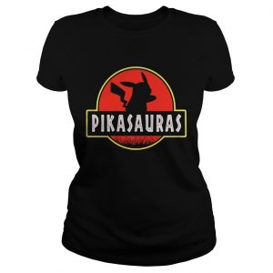 Pikachu Jurassic Pikasauras Ladies Tee