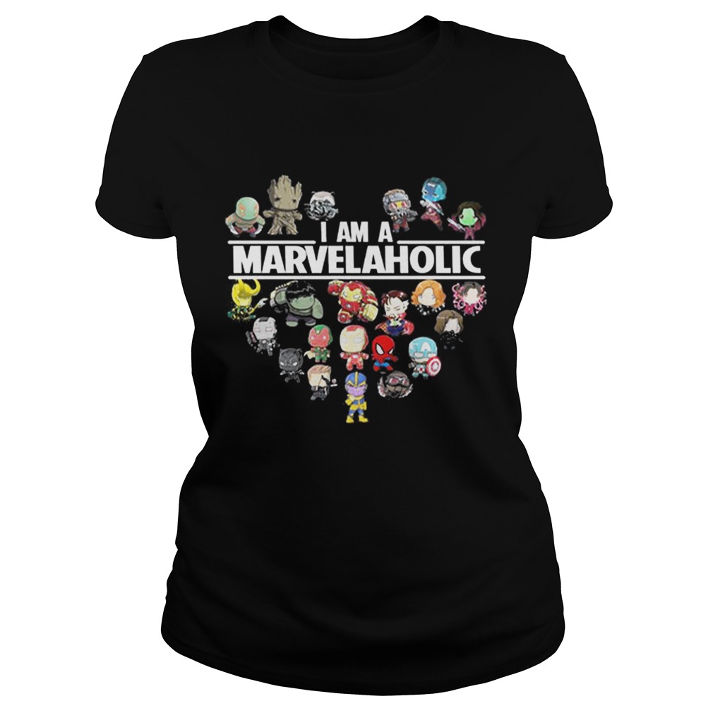 Premium I am a Marvelaholic Marvel Universe Classic Ladies