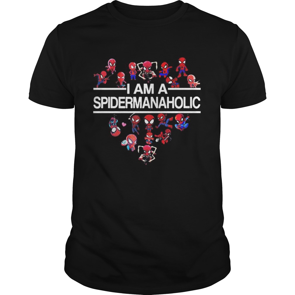 Premium I am a Spidermanaholic shirt
