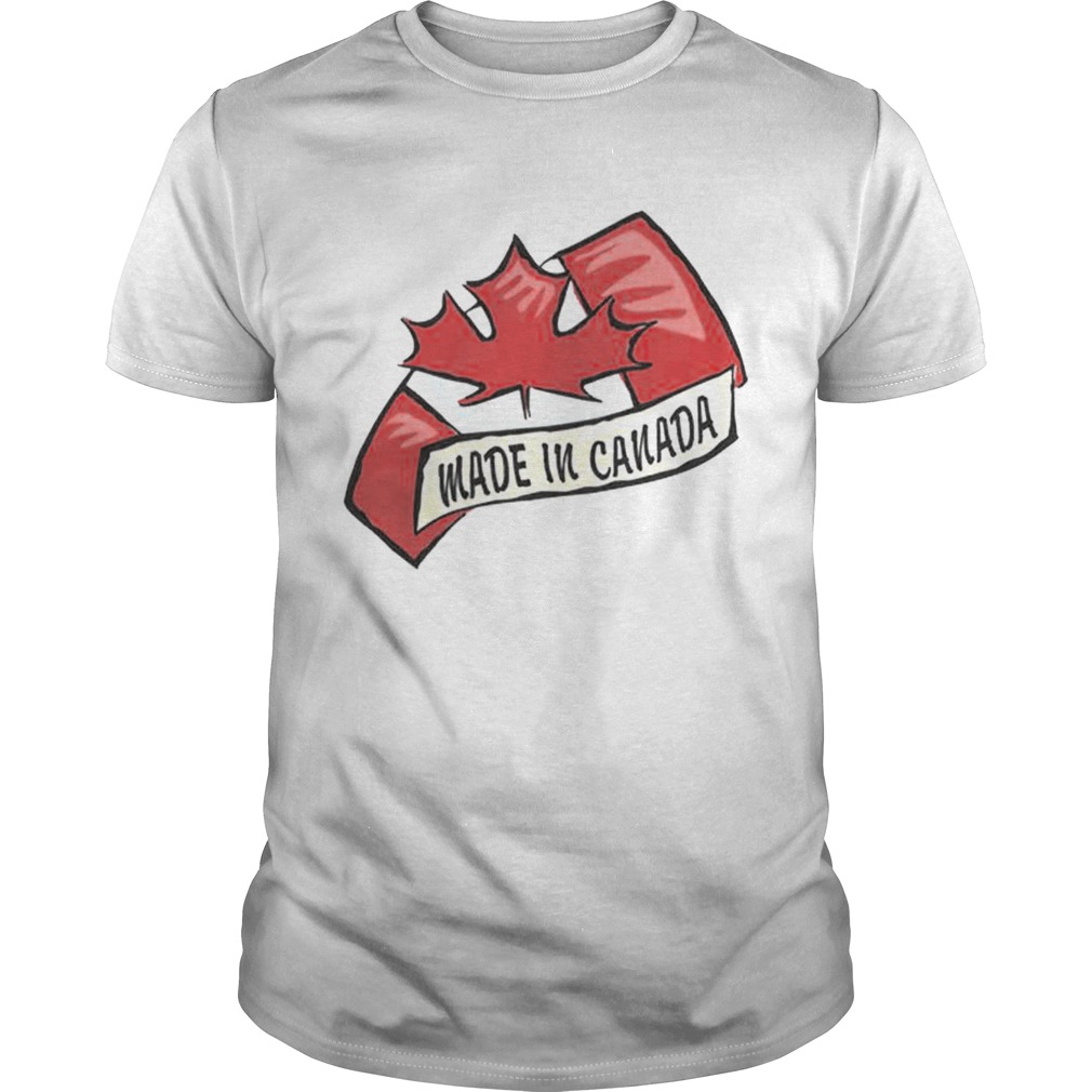 Premium Made In Canada Happy Canada Day Shirt