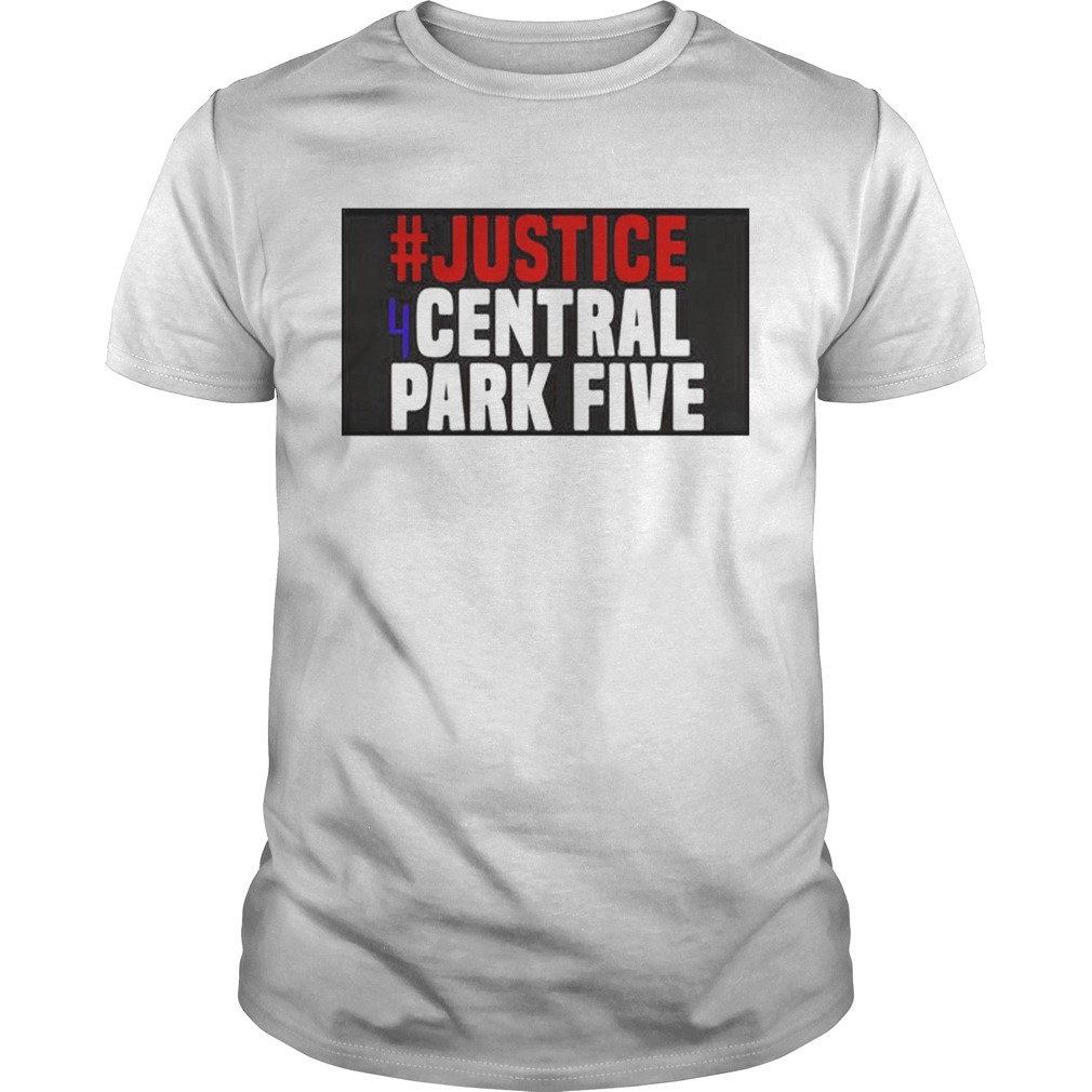 Premium justice 4 Central Park Five Shirt