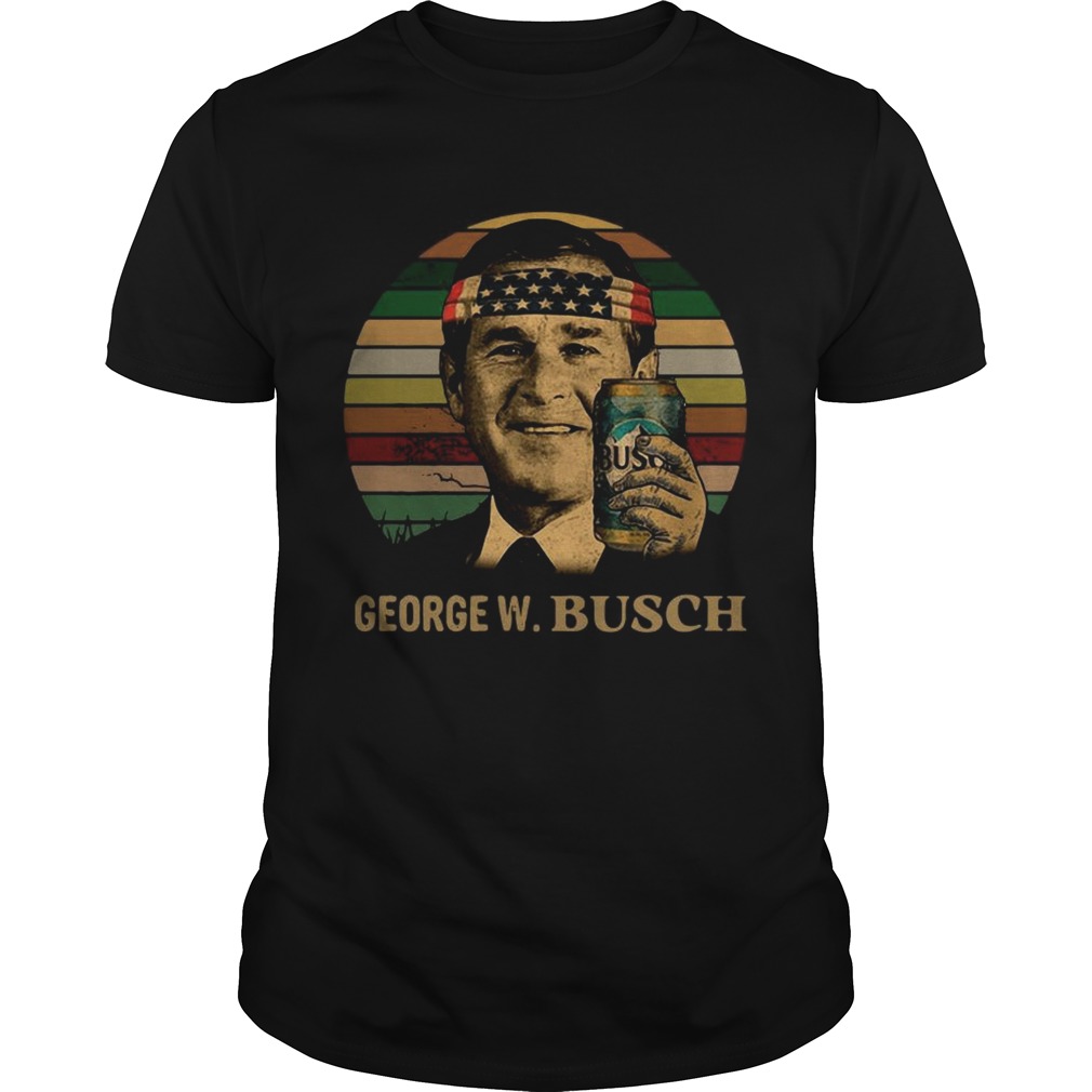 President George W Bush America vintage shirt