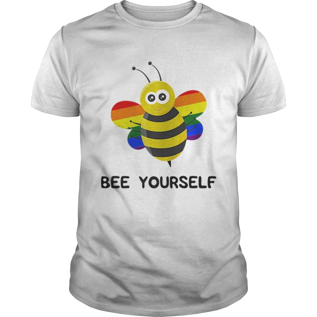 Rainbow Bee LGBT And Gay Pride Shirt