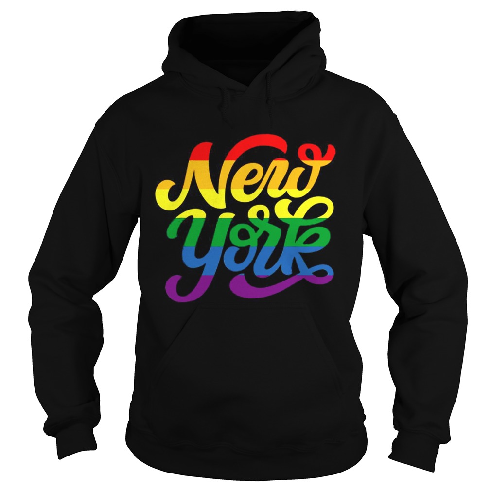 Rainbow New York NYC World Pride LGBT 2019 Hoodie