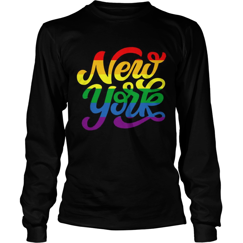 Rainbow New York NYC World Pride LGBT 2019 LongSleeve