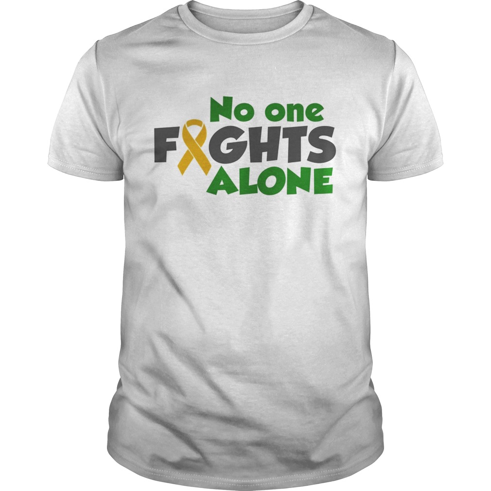Rob Gronkowski no one fights alone shirt