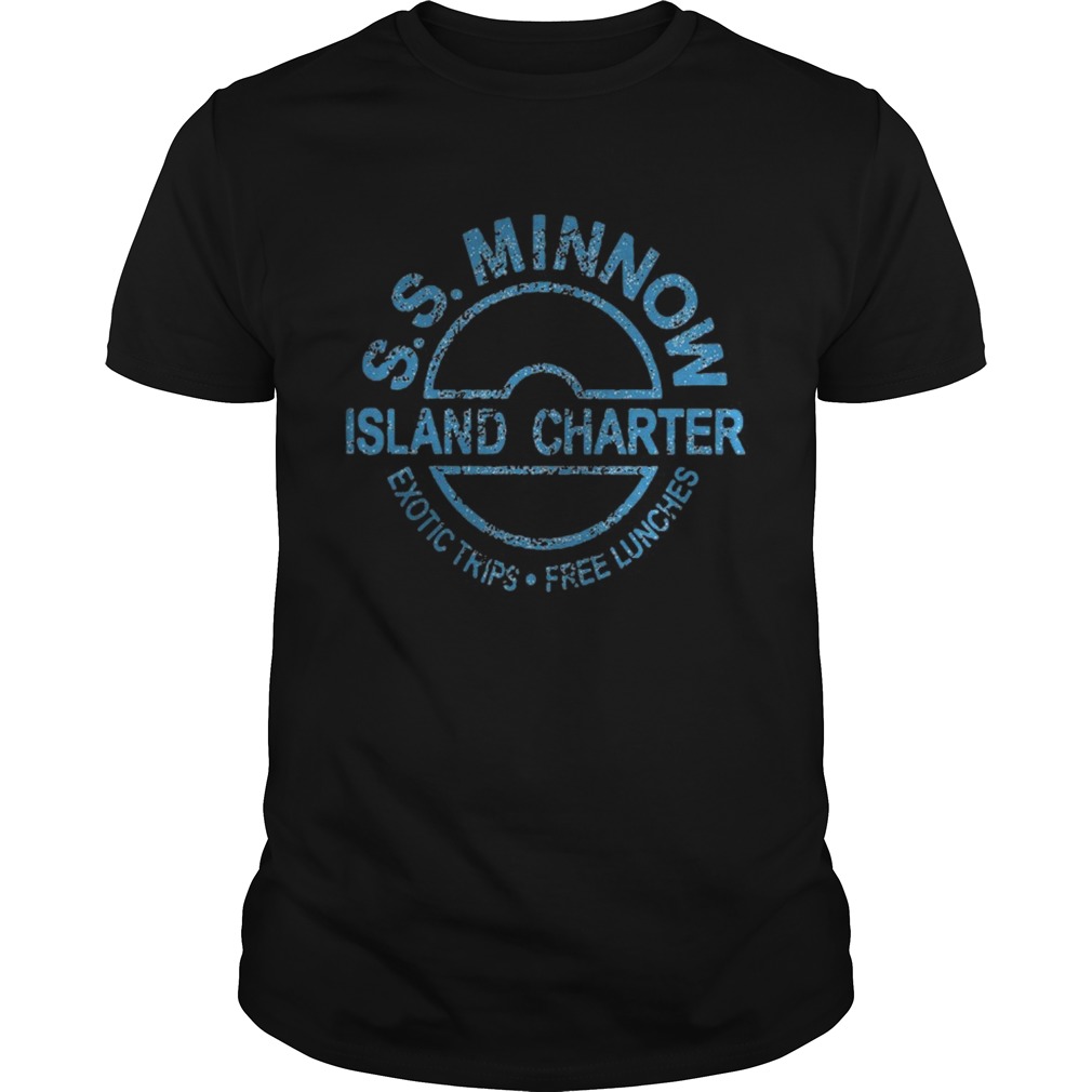 S S minnow island charter exotic trips free lunches shirt