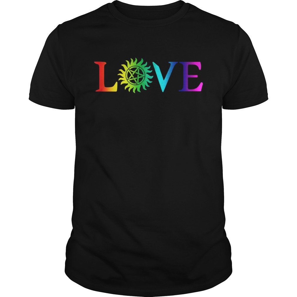 SPNFamily love Pride LGBT shirt