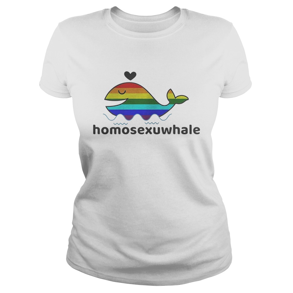 Shark homosexuwhale Classic Ladies