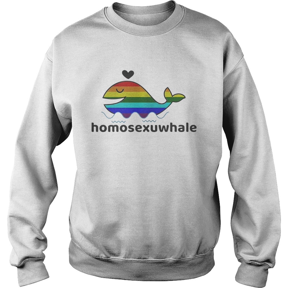 Shark homosexuwhale Sweatshirt
