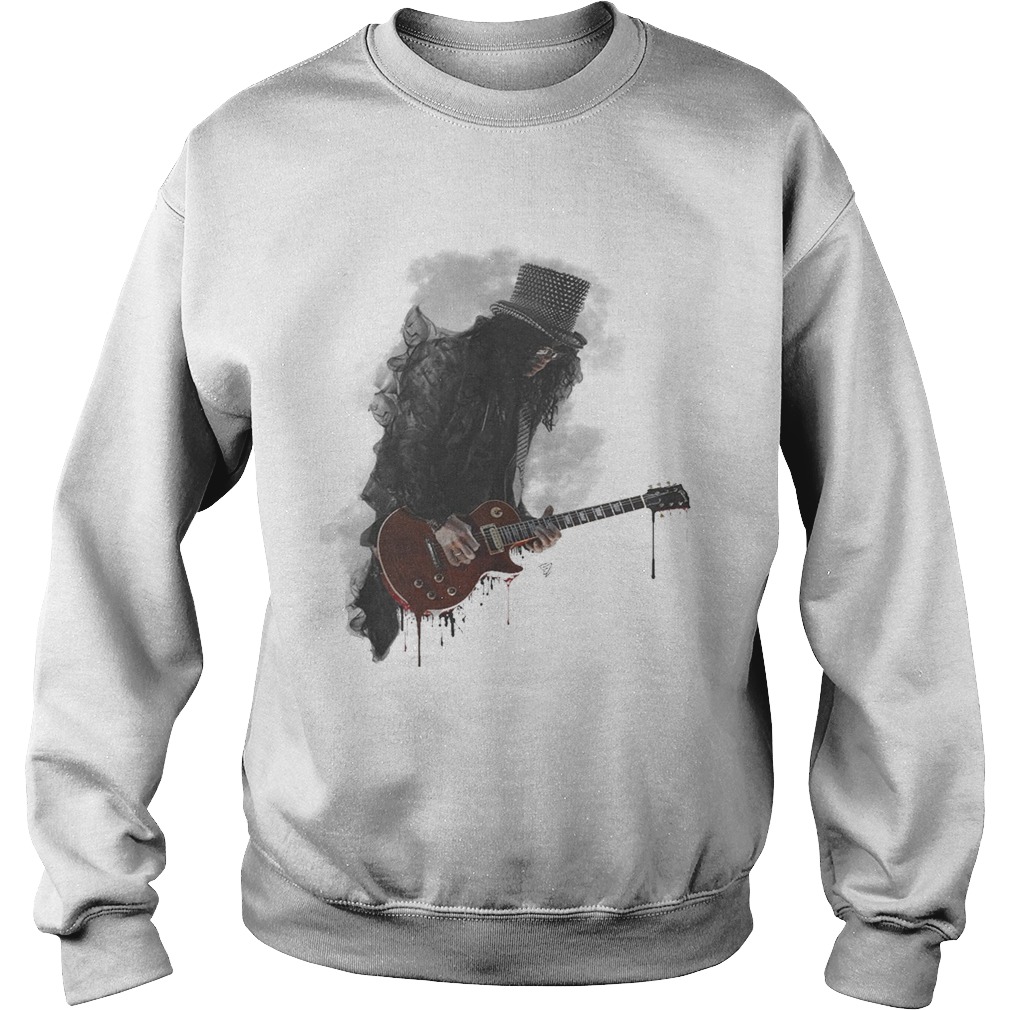 Slash play guitar guns N roses Sweatshirt