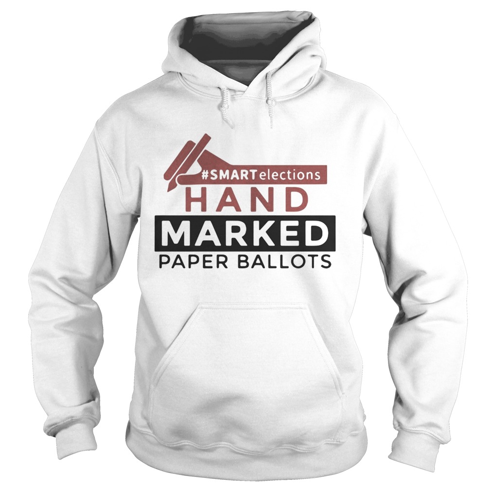 Smart elections hand marked paper ballots Hoodie