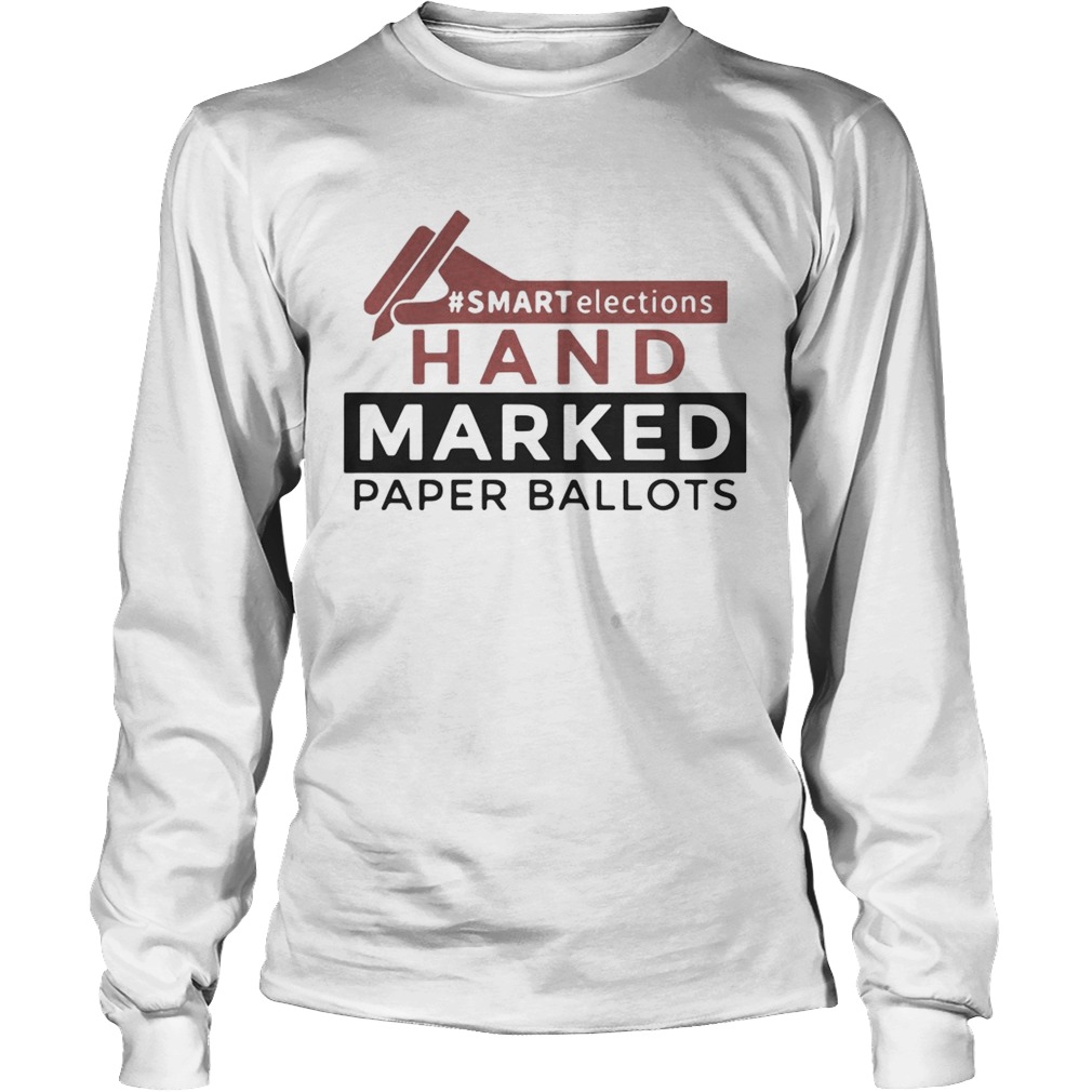 Smart elections hand marked paper ballots LongSleeve