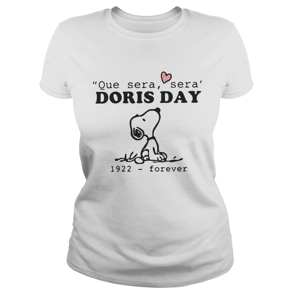 Snoopy que sera sera Doris day 1922 forever Classic Ladies