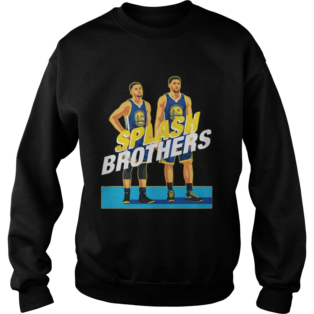 Splash Brothers Stephen Curry Klay Thompson Sweatshirt