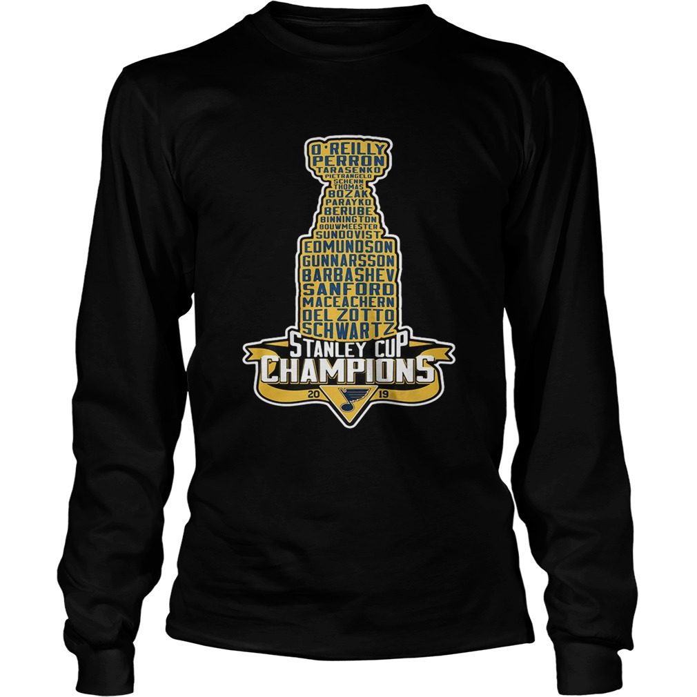 Stanley Cup Champions 2019 LongSleeve