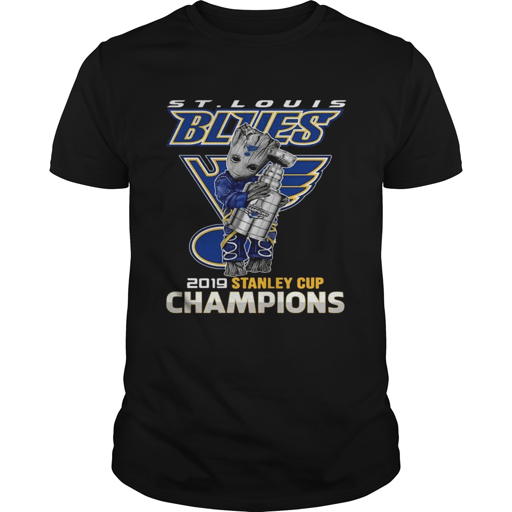 Stanley Cup Champions 2019 St Louis Blues Groot Tshirt