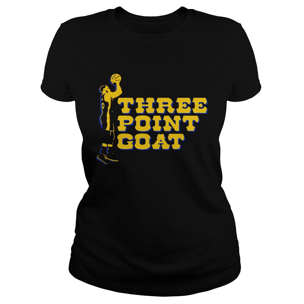Steph Curry three point goat Golden State Warriors Classic Ladies