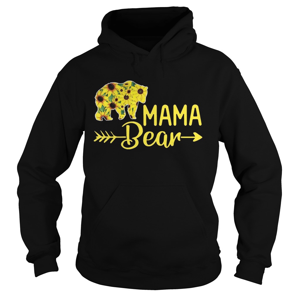 Sunflower mama bear Hoodie