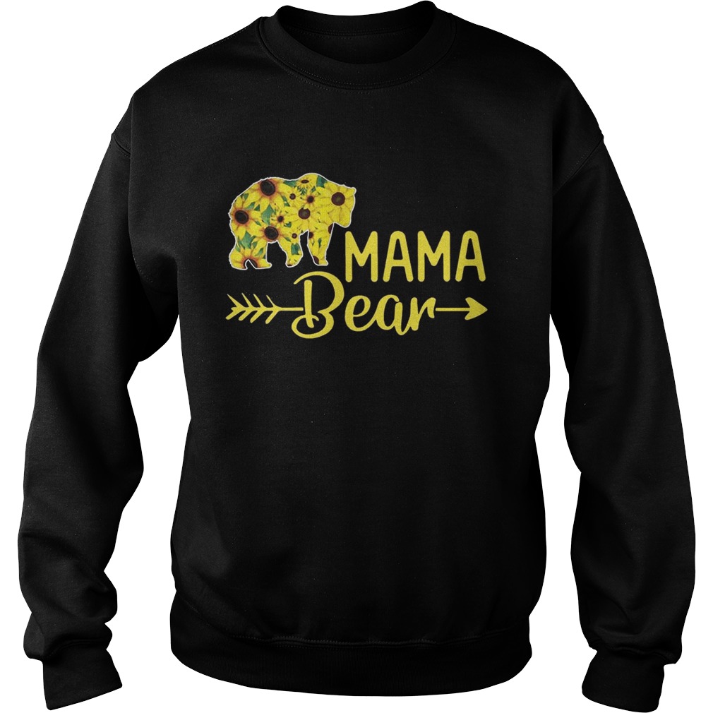 Sunflower mama bear Sweatshirt