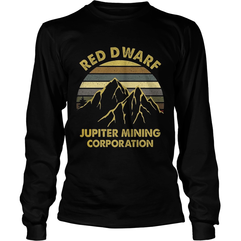 Sunset Red Dwarf Jupiter Mining Corporation Shirt LongSleeve