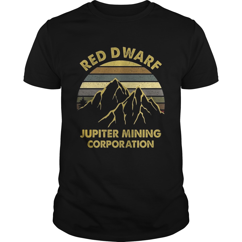 Sunset Red Dwarf Jupiter Mining Corporation Shirt