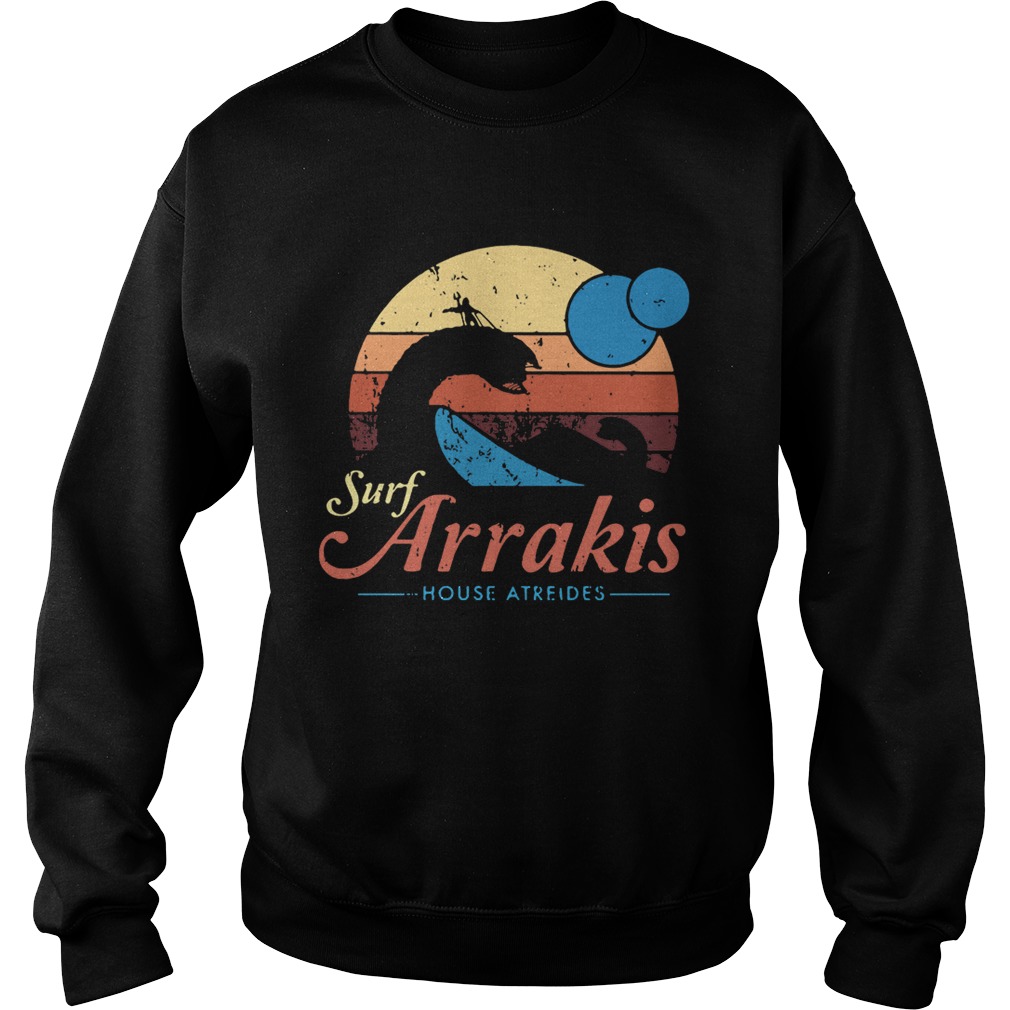 Surf Arrakis House Atreides retro Sweatshirt