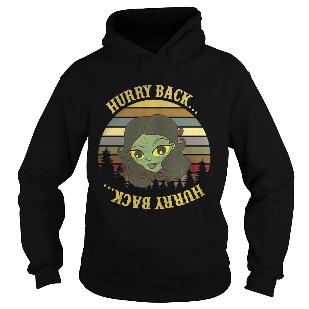 The Haunted Mansion hurry back sunset Hoodie