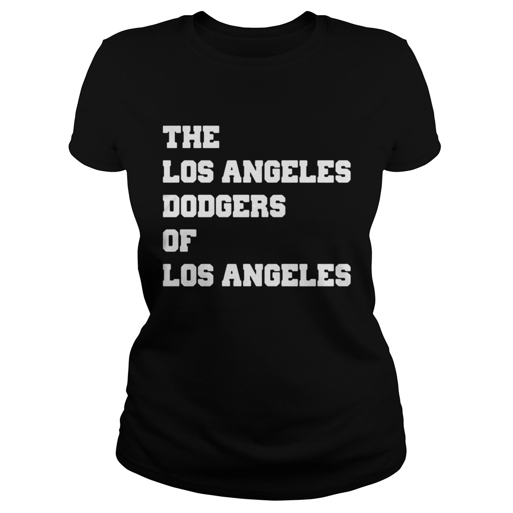 The Los Angeles Dodgers of Los Angeles Classic Ladies