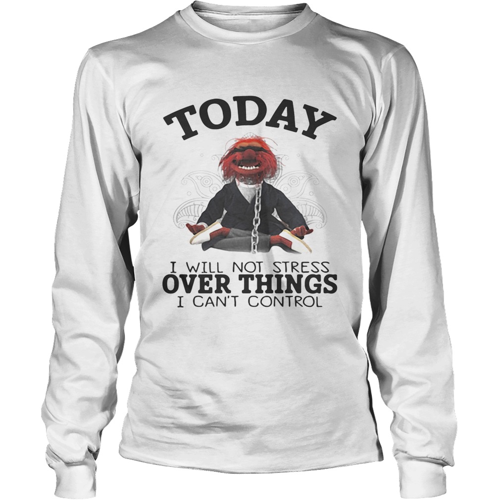 The Muppettoday I will not stress over things I cant control LongSleeve