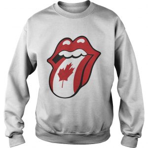 The Rolling Stones Canadian Flag Sweatshirt