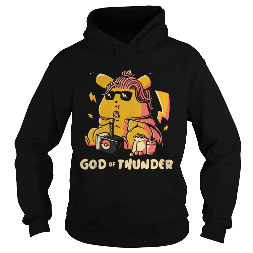 Thor style Pikachu The god of Thunder Hoodie