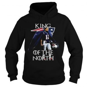 Tom Brady New England Patriots 12 King of the North Hoodie
