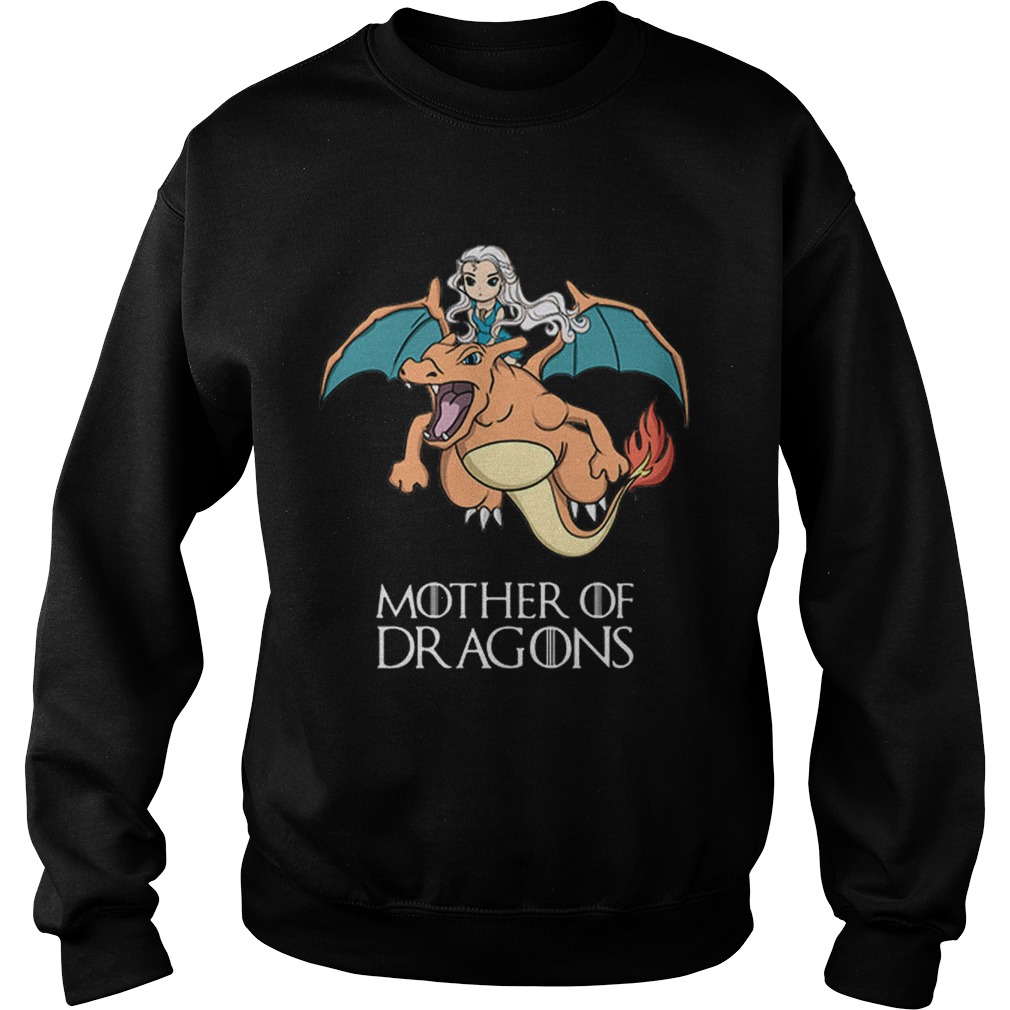 Top Daenerys Targaryen Mother Of Dragons Got Mashup Pokemon Sweatshirt