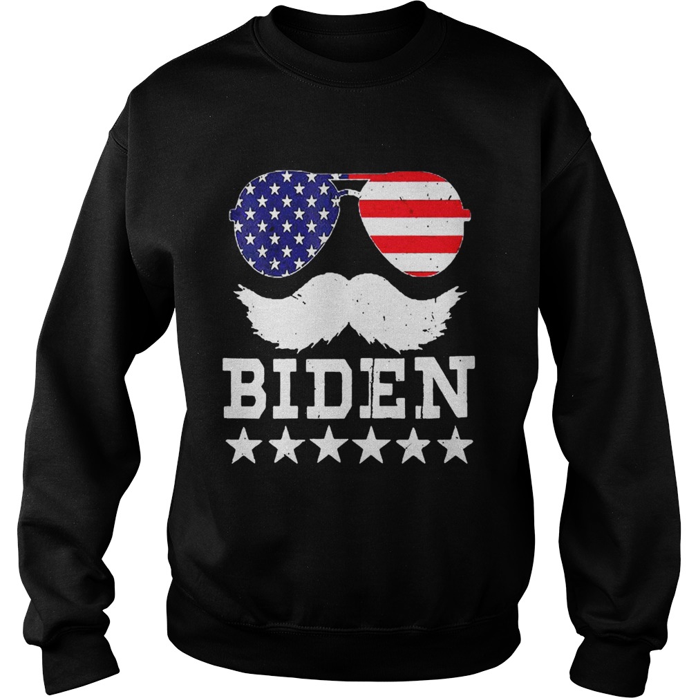 Trends Vote President Joe Biden America Flag Premium T Sweatshirt